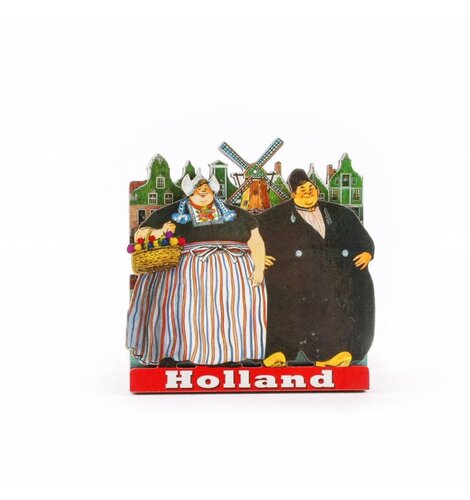 Magnet MDF Dutch Couple Holland