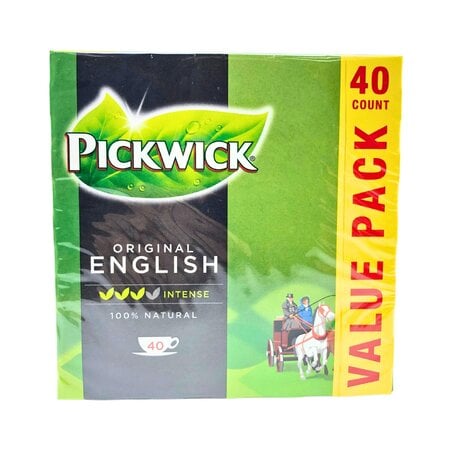 Pickwick English Tea Blend 40 ct box 2 gram