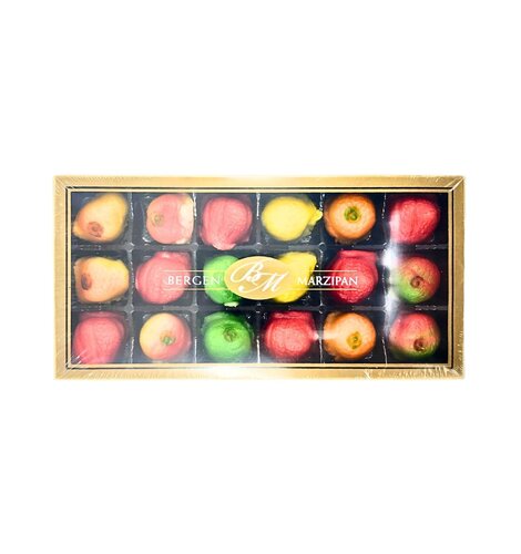 Bergen Marzipan Fruits Gift Box [18 pc] 8oz 24/cs