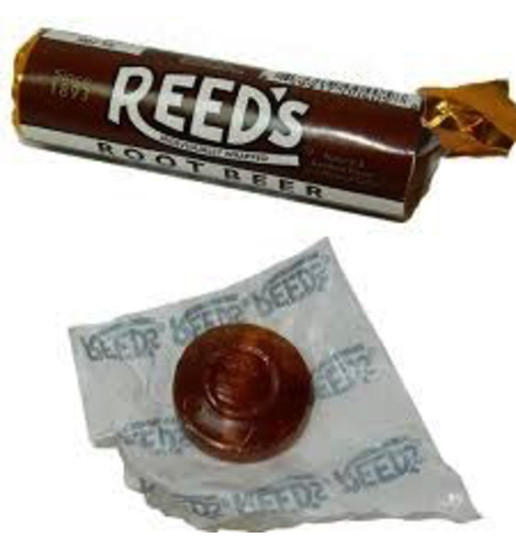 Reeds Root Beer Candy 1 oz Roll