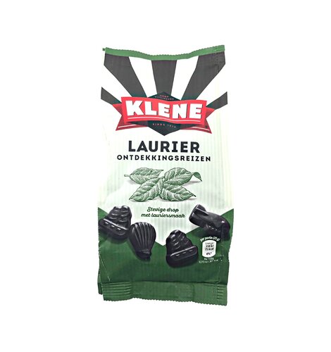 Klene Hard Salty Licorice Laurier Bay Leaf Licorice  6 oz