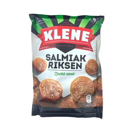 Klene Salmiak Coins Rijksen(Brown) 7.4 oz bag