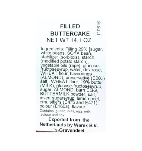 Neerlandia Butter Cake Boterkoek 14 oz