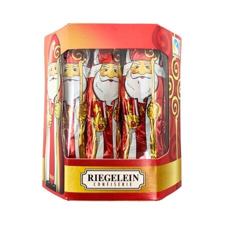 Riegelein Solid Chocolate St Nicholas 10 pc