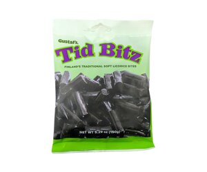 Gustafs Tid Bitz Soft Licorice Bites 5.2 Oz - Peters Gourmet Gustafs Tid Bitz Soft Licorice Bites 5.2 Oz - Peters Gourmet