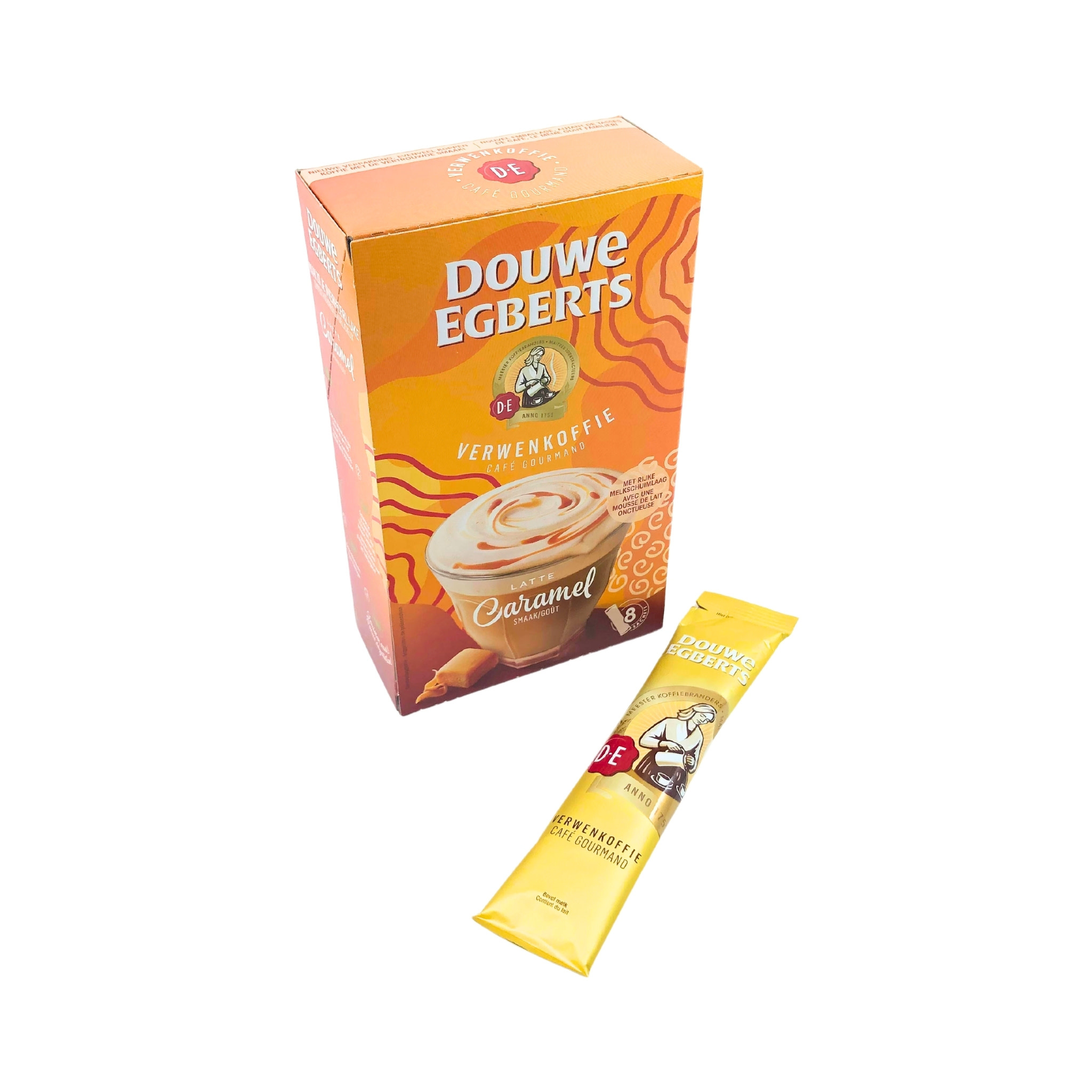 Douwe Egberts Indulgence Caramel Latte sticks Peters Gourmet Market