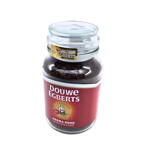 Douwe Egberts Instant Aroma Rood coffee 7 oz jar