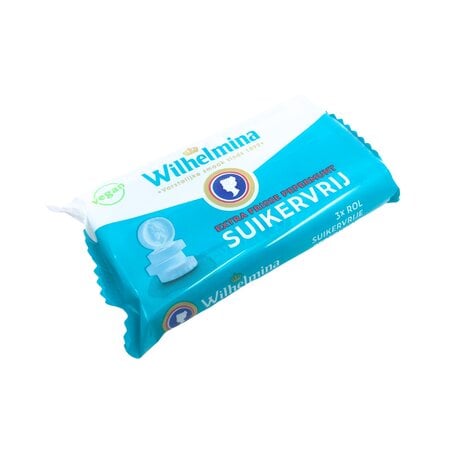 Wilhelmina Sugarfree Peppermint Rolls Vegan 3 pack