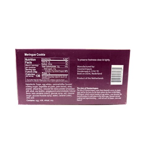 Jeurgens Salted Caramel Flavored Meringues Box 4.59 oz