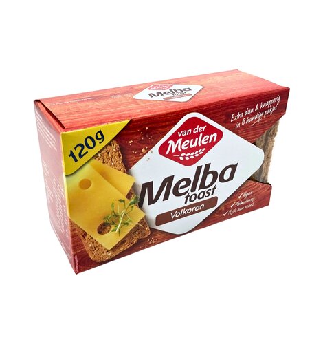 Vander Meulen Wholewheat  Melba Toast  3.5 oz