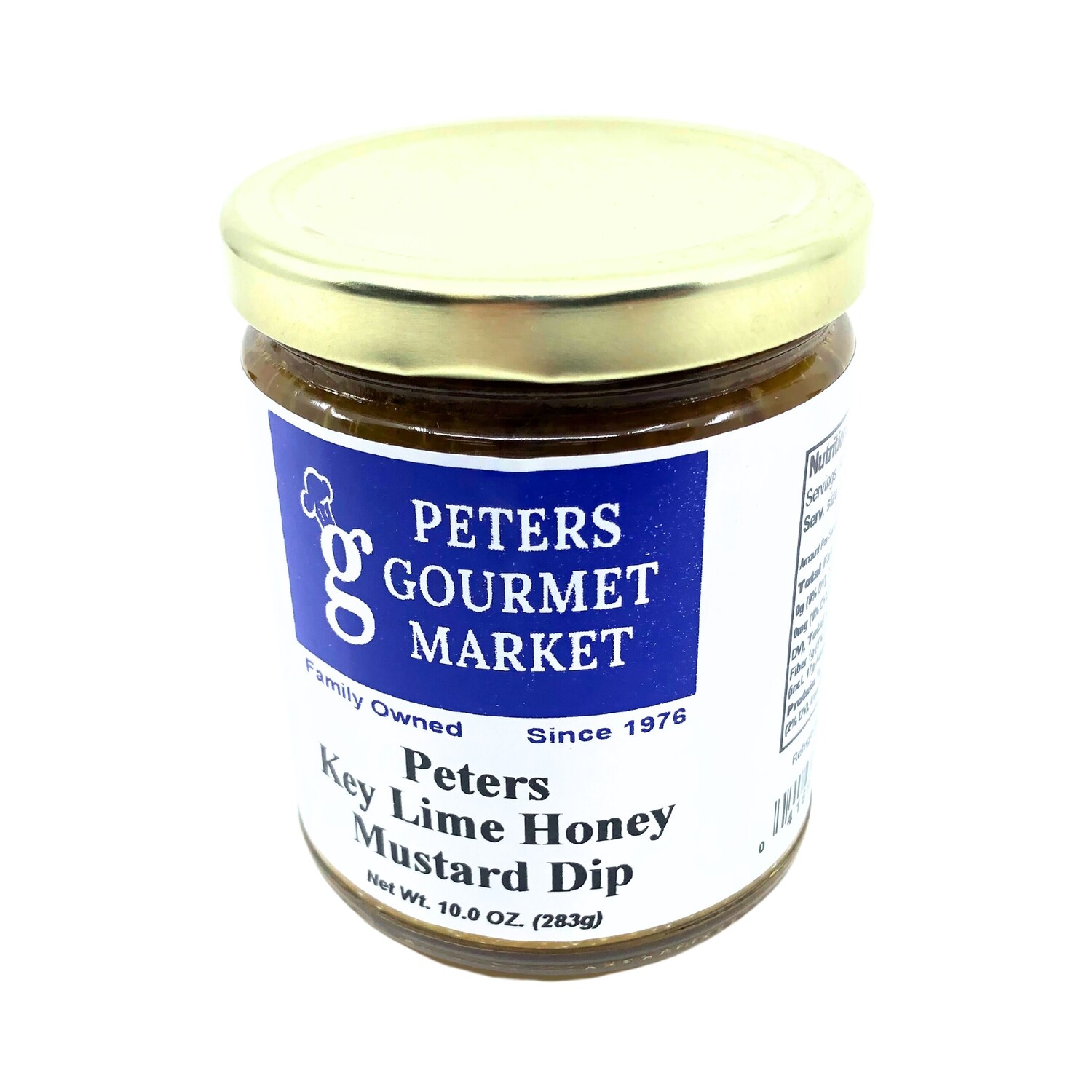 *New* PGM Key Lime Honey Mustard Dipping Sauce 10 oz Peters Gourmet