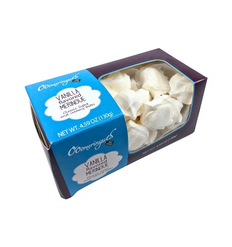 Jeurgens Vanilla Flavored Meringues Box 4.59 oz DATED MAY 31