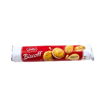 Lotus Biscoff Sandwich Cookie Milk Chocolate Cream, 5.29 Oz 