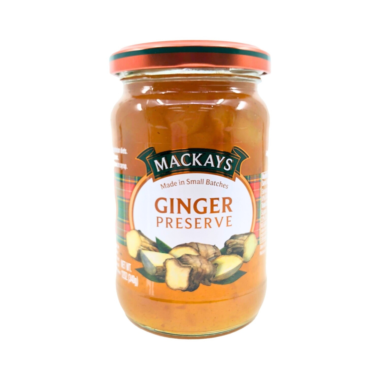 Mackays Ginger Preserve 12 oz Peters Gourmet Market