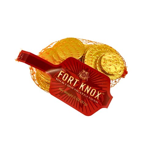 Fort  Knox Gold Coins Mesh Bag 2 oz Q