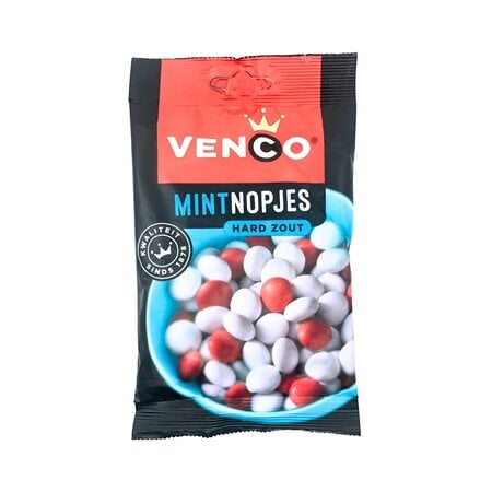 Venco Mint Nopjes Drops  4.2 oz Bag - 120g