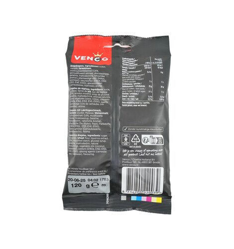 Venco Kleurendrop (color sticks) 4.23 oz Bag - 120g