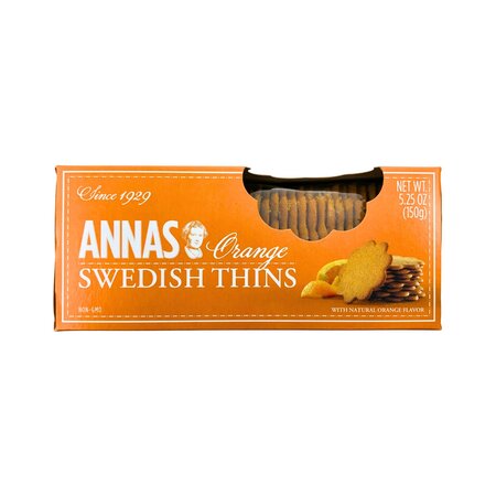 Annas Orange Thins 5.25oz Box 12/cs