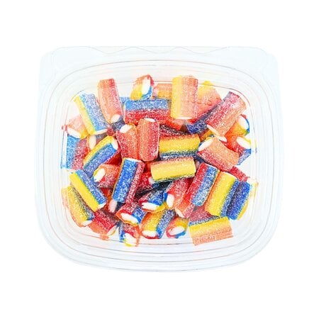 Sour Rainbow Sticks 8 oz Tub