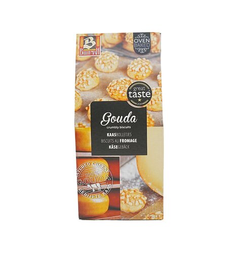 Buiteman Savory Gouda Cheese Biscuits 2.5 oz