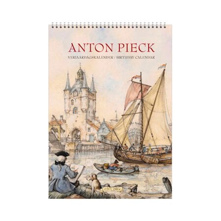 Anton Pieck Havens - Harbor views Birthday calendar
