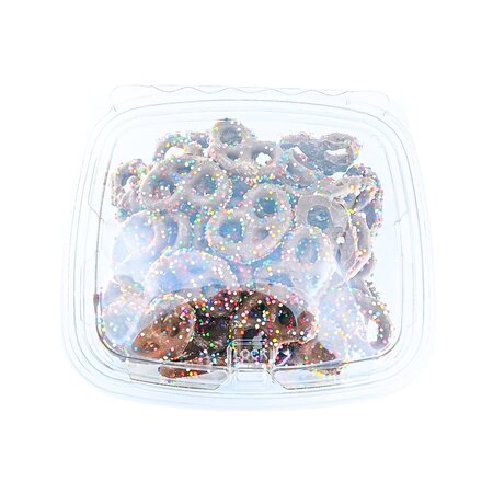 Celebration Chocolate Covered Pretzel 8 oz Tub