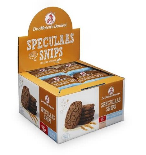 DeMolen Speculaas Snips  BOX of 26