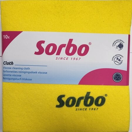Sorbo Sorbonettes 10 pack cleaning cloths