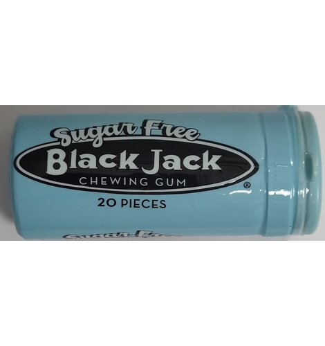 Black Jack Sugar Free Gum 20 piece