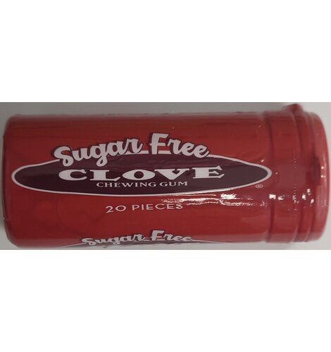 Clove Sugar Free Gum 20 Piece Tube