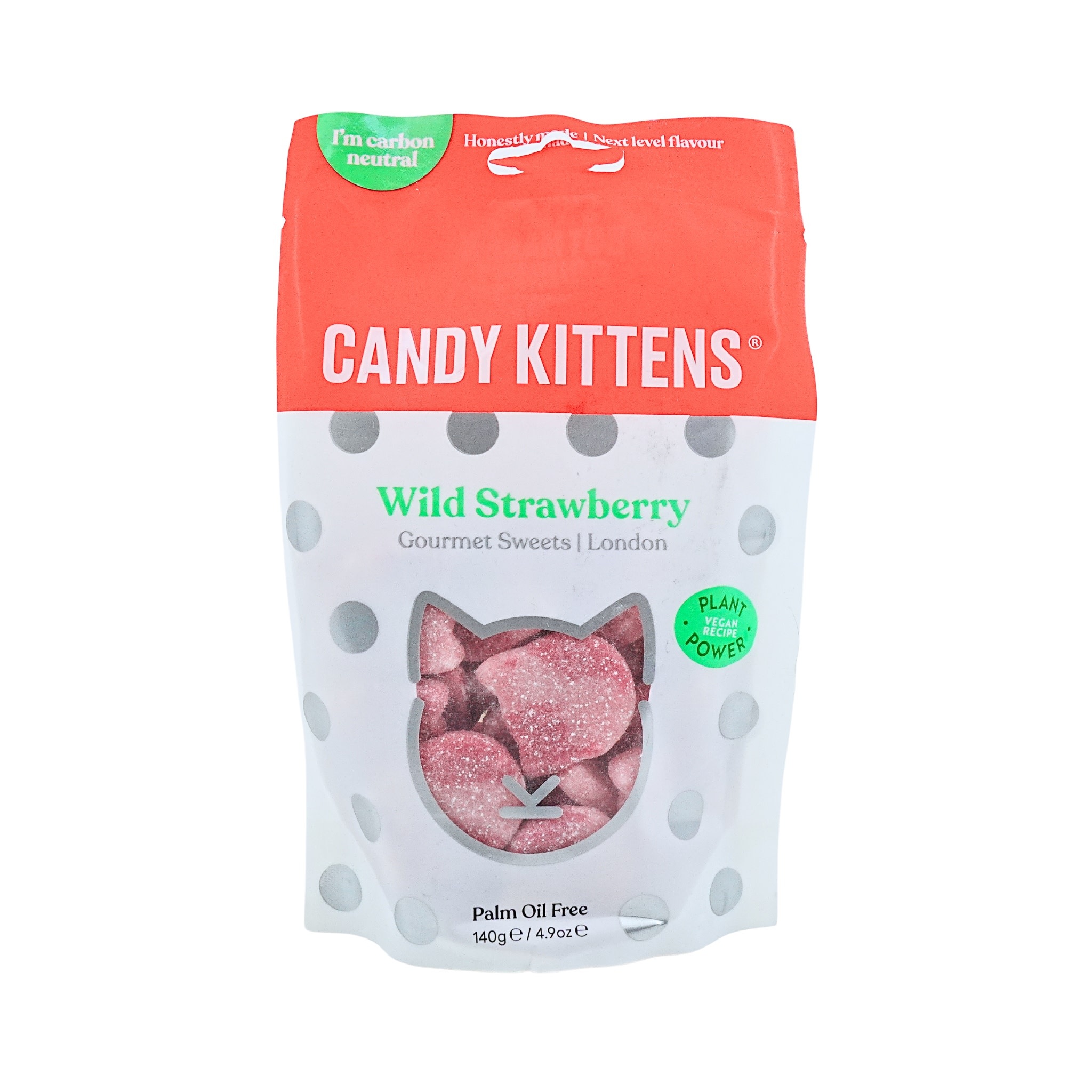 Candy Kittens Wild Strawberry 3.8 oz bag Peters Gourmet Market