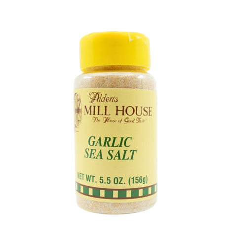Alden Mill Garlic Seasalt 5.5oz oz shaker