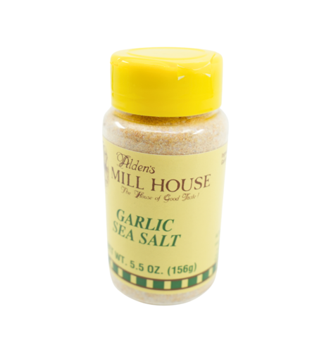 Alden Mill Garlic Seasalt 5.5oz oz shaker