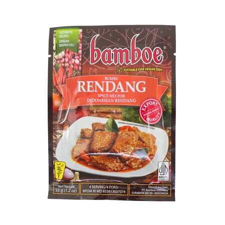 Bamboe Rendang Curry Spices 1.2 oz