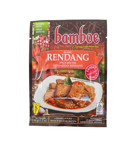 Bamboe Rendang Curry Spices 1.2 oz