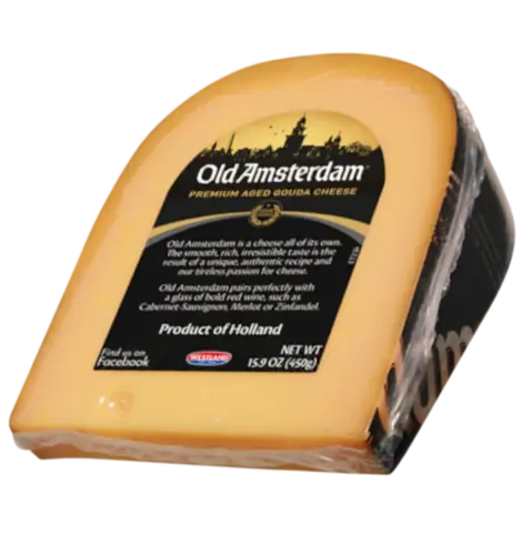 Old Amsterdam 6 oz wedge Aged Gouda Cheese