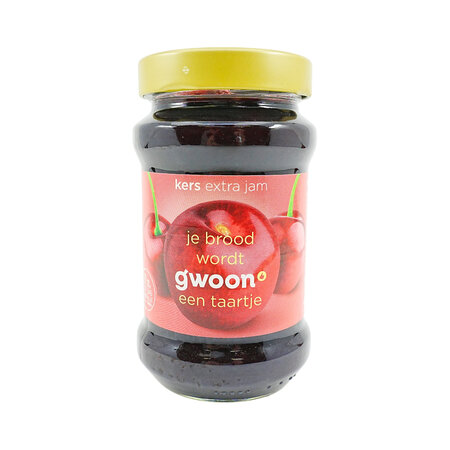 Gwoon Black Cherry Jam 15.8 Ounce Jar