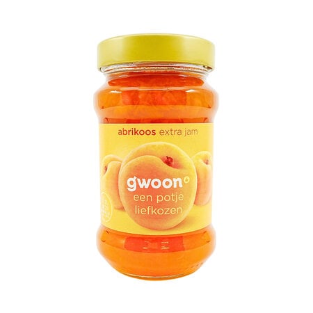 Gwoon Apricot Jam 15.8 Ounce Jar