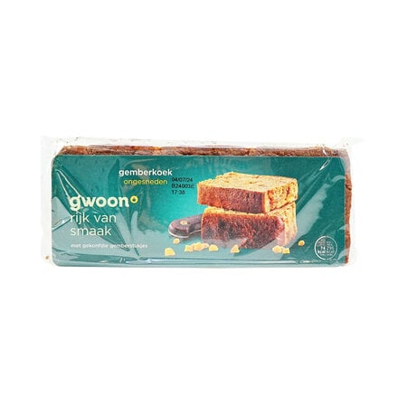 Gwoon Ginger Breakfast Cake 16.75 Oz DATED SEPT 2024