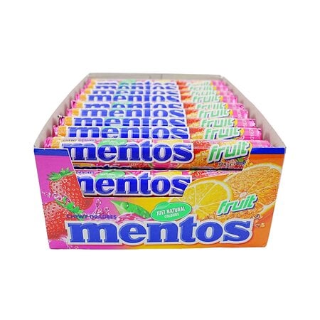 Mentos Mixed Fruit 40 ct Box