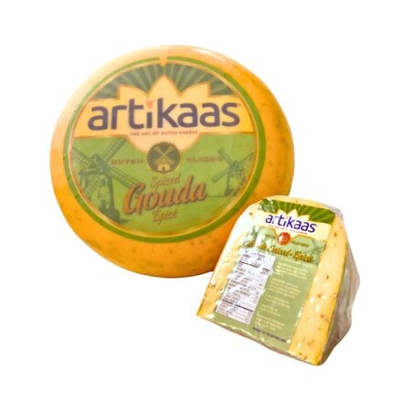 Artikaas Gouda Spiced (cumin) Cheese Mild 48+