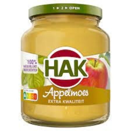 Hak Applesauce 12.5 Ounce Jar