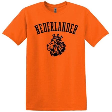 Dutch Lion Orange T Shirt   XX Large