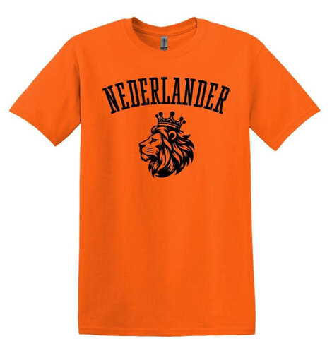 Dutch Lion Orange T Shirt   XX Large