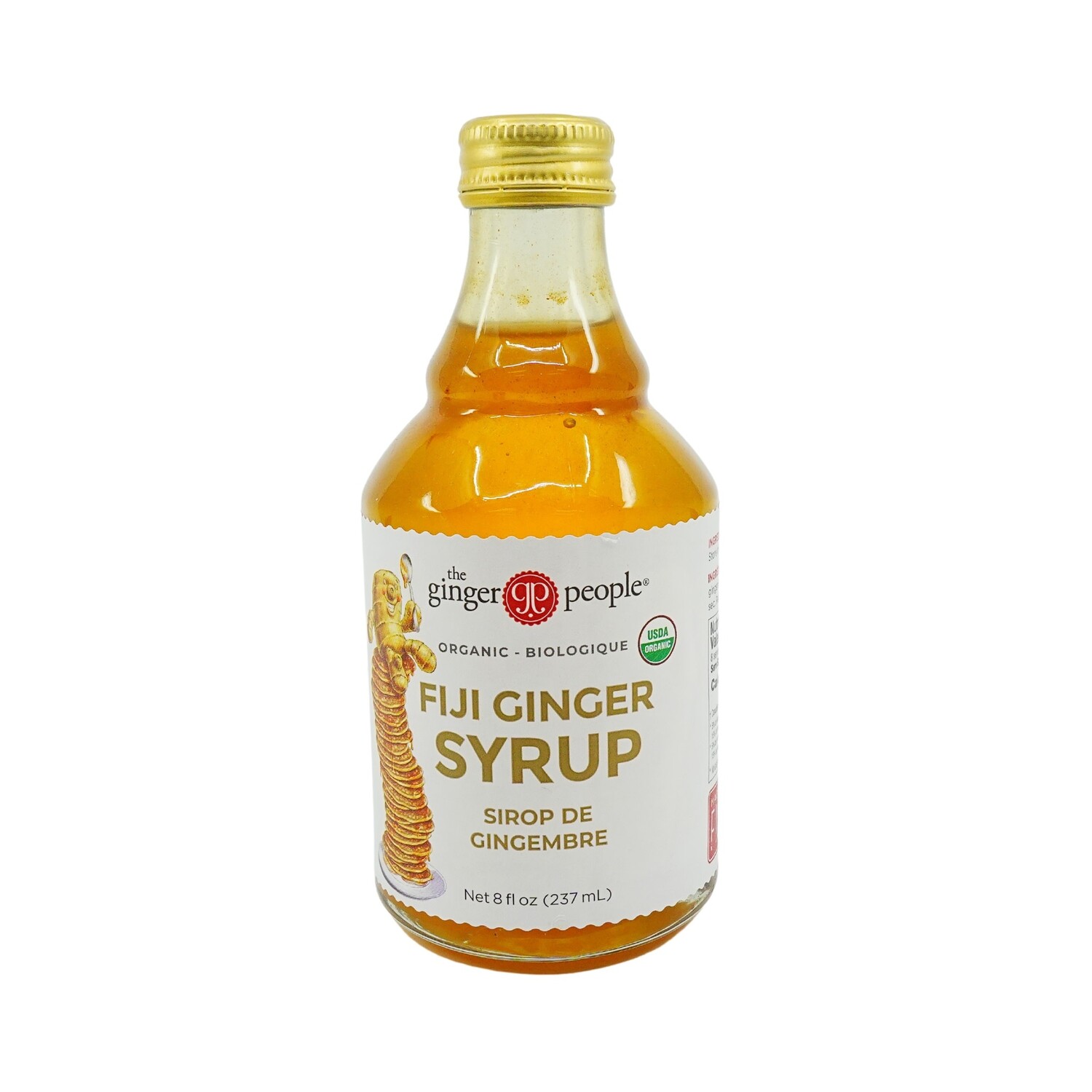 Ginger Zinger Syrup - 4 Oz. Bottle - VitalBulk Inc. Retail