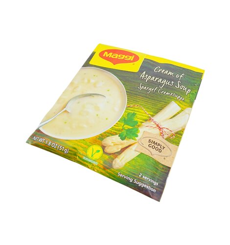 Maggi Cream of Asparagus Soup Mix 1.8oz Q