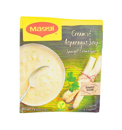 Maggi Cream of Asparagus Soup Mix 1.8oz Q