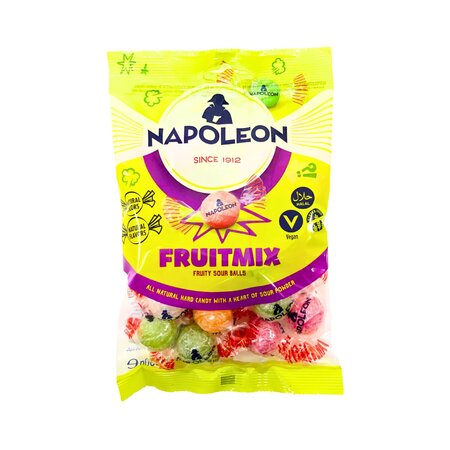 Napoleon Fruit Mix Sour Balls 5.3 oz