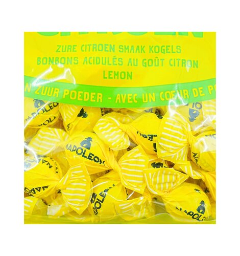 Napoleon Lemon Sour Candy Balls 2.2 lb