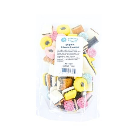 Dutch Hutch  Allsorts English Licorice 1 lb  by Gustafs